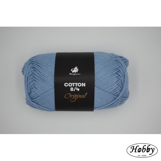 Mayflower Original Bomuldsgarn �ko tex 8/4 St�vet Lysebl�