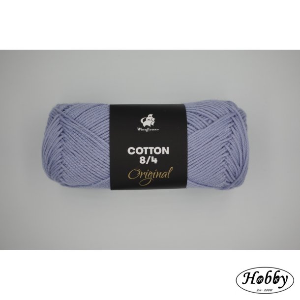 Mayflower Original Bomuldsgarn �ko tex 8/4 St�vet Pastelbl�