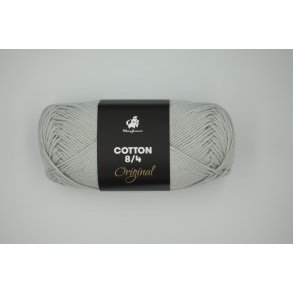 Mayflower Original Bomuldsgarn �ko tex 8/4 Lysegr�
