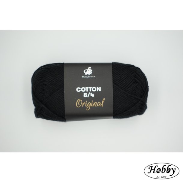 Mayflower Original Bomuldsgarn �ko tex 8/4 Sort