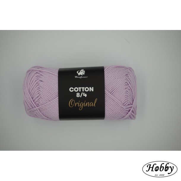 Mayflower Original Bomuldsgarn �ko tex 8/4 Lys lyng