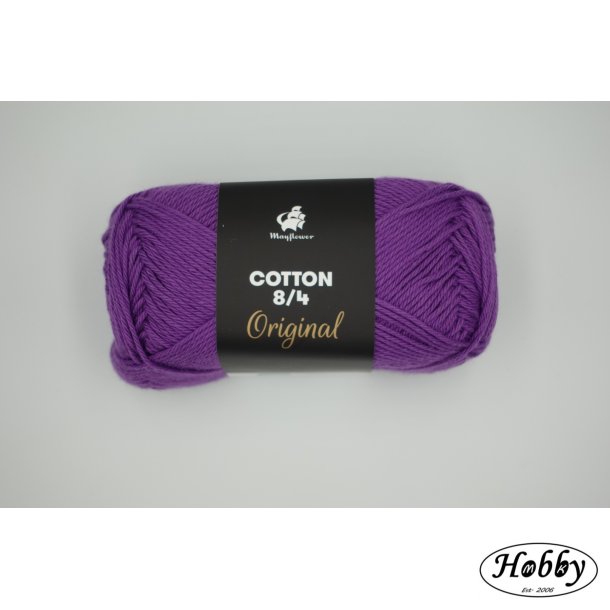Mayflower Original Bomuldsgarn �ko tex 8/4 Lilla
