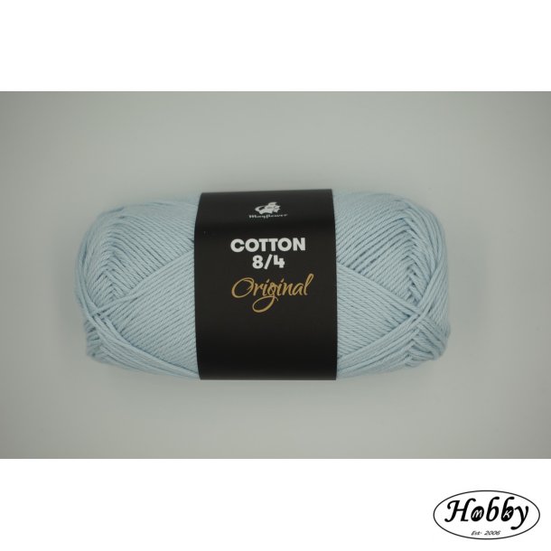 Mayflower Original Bomuldsgarn �ko tex 8/4 Lysebl�