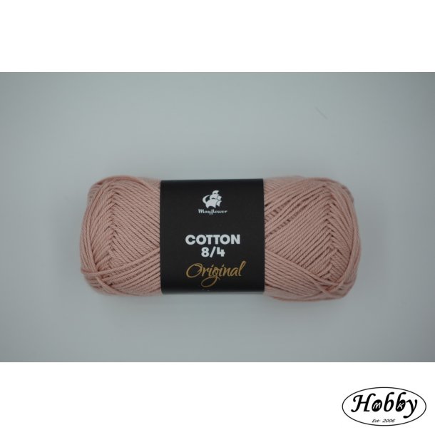 Mayflower Original Bomuldsgarn �ko tex 8/4 St�vet Rosa
