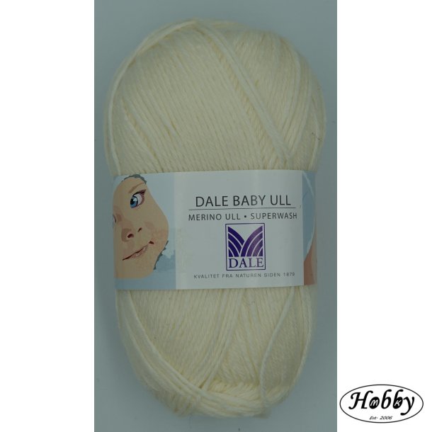 Dale Baby uld off white