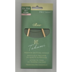 Clover rundpind Bambus 40cm str 4,5 pro takumi