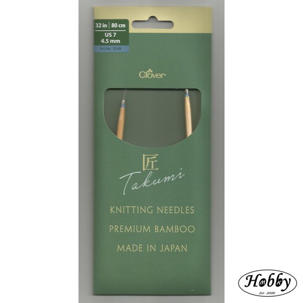 Clover rundpind Bambus 80cm str 4,5 pro takumi 