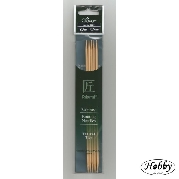 Clover strmpepinde Bambus 20cm str 3,50