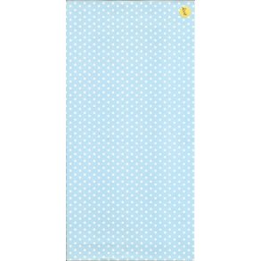 Lysbl med hvide prikker