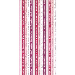 Konfirmation pink og lyserd