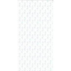 Hvidt med lysebl baby skrift