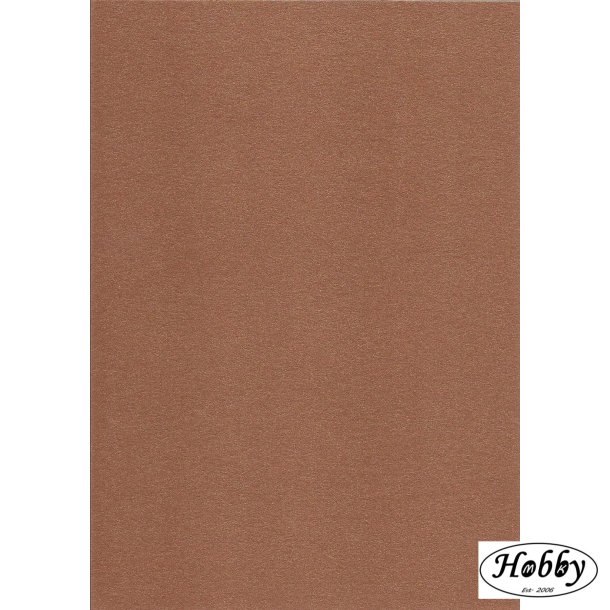 A5 karton med blank overflade kobber farvet