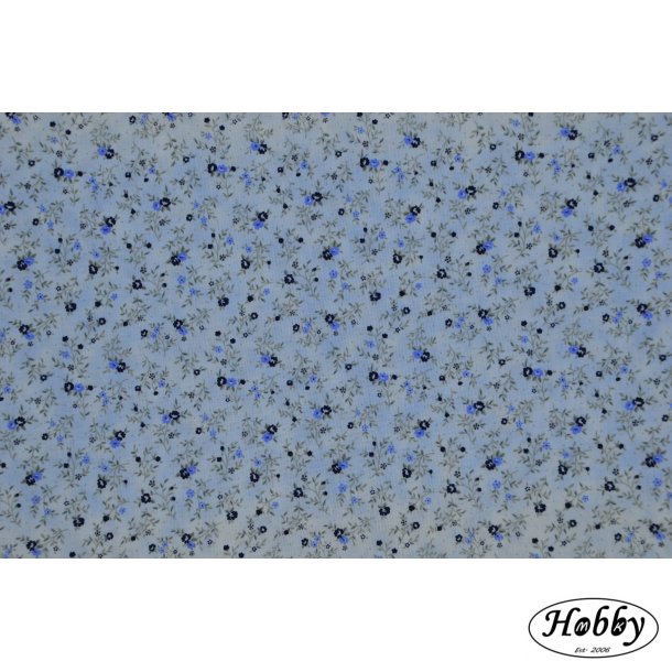 Lysebl sm blomster FQ