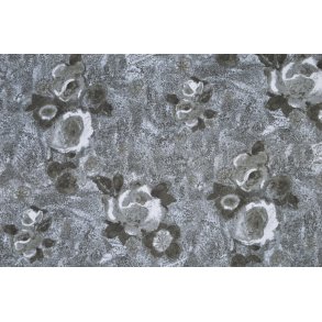 Blomster p sort/gr bund