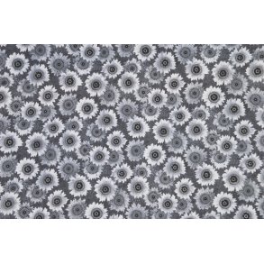 Blomster p sort/gr bund