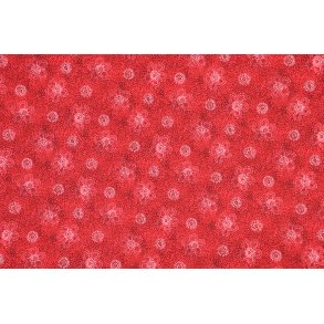 Blomster p sort/rd blomst bund