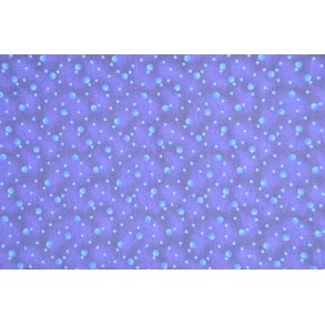 Rd m/ blomst og guldkant