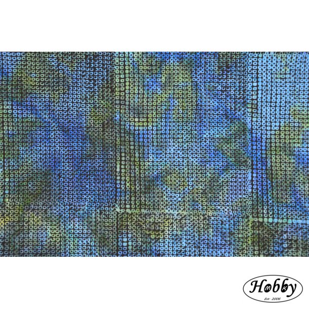 Bali sort med prikker