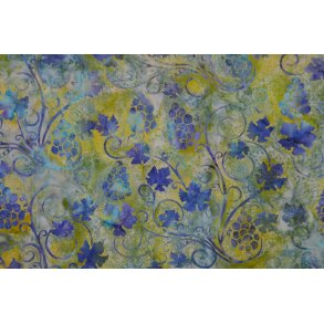 Bali grn med bl blade/br