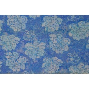 Bali lysebl med blomster