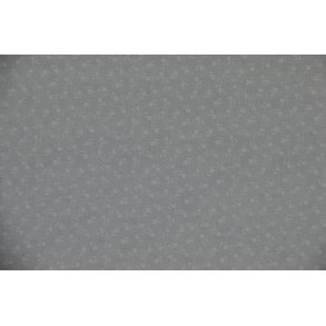 Hvid med sm blomster