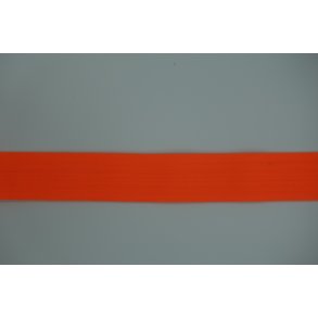 Orangefarvet elastik 40mm