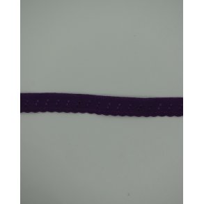 Folde elastik lilla 2 med tungekant