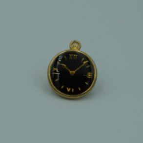 Ur knap metal sort 15mm