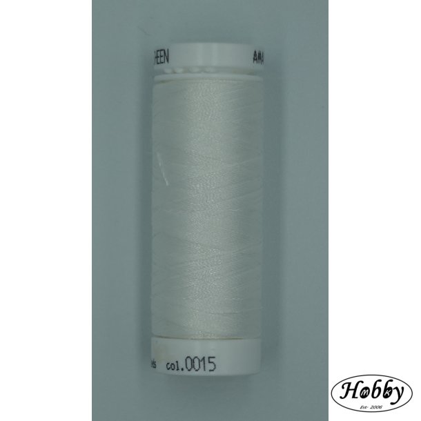 Poly sheen sytrd hvid