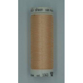 Poly sheen sytrd hudfarvet