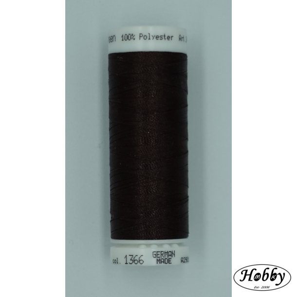 Poly sheen sytr�d m�rkebrun