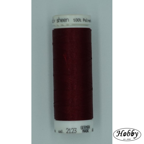 Poly sheen sytr�d bordeaux