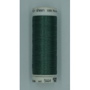 Poly sheen sytrd stvet oliven grn