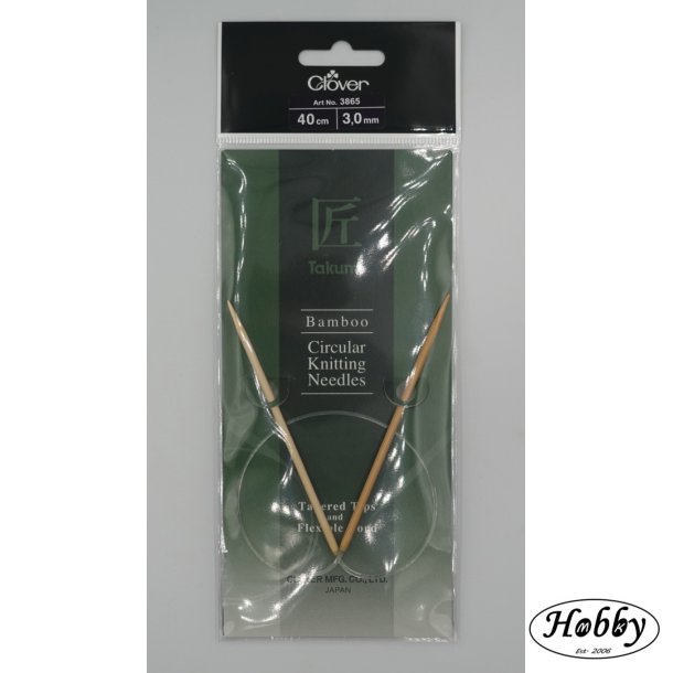 Clover rundpinde 3,0mm